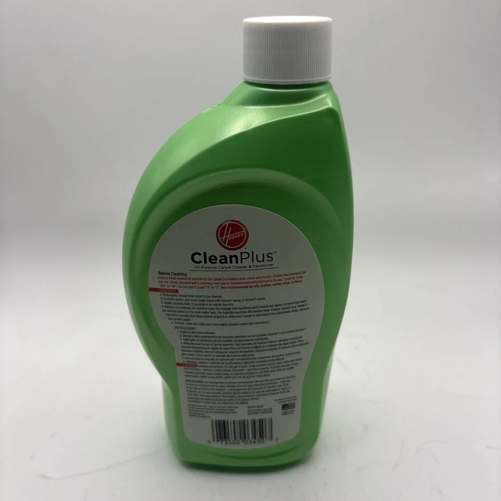 Hoover Clean Plus All Purpose Carpet Cleaner 16 Fl Oz Fresh Linen Sealed NEW